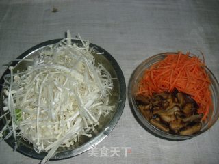 炒素丝的做法步骤：2