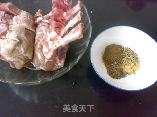 香草煎羊架的做法步骤：1