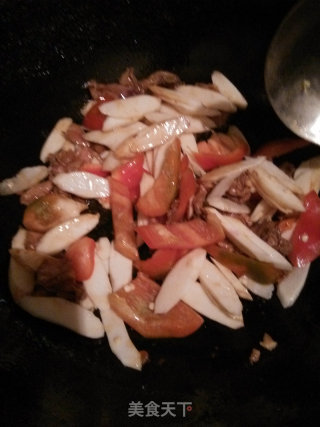 铁棍山药炒肉的做法步骤：5