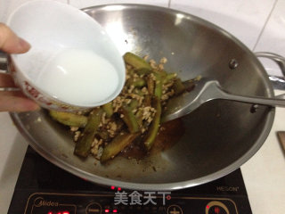 鱼香肉末茄子的做法步骤：8