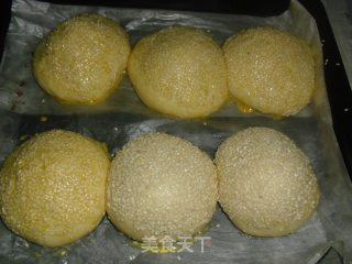 豆沙栗子面包的做法步骤：10