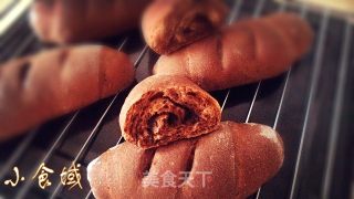 我很丑，可是我很温柔--【可可面包卷】的做法步骤：10