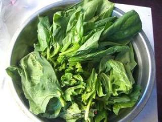 培根仙贝菠菜咸蛋糕的做法步骤：5