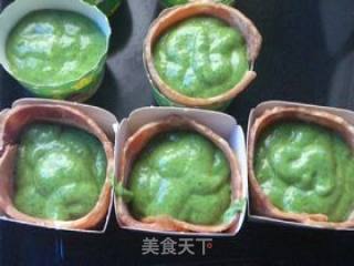 培根仙贝菠菜咸蛋糕的做法步骤：14