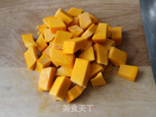 银耳杞子南瓜羹的做法步骤：4