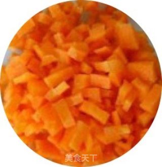 超级好吃的胡萝卜木耳饭的做法步骤：2