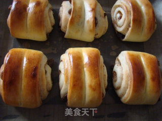 肉桂葡萄干面包的做法步骤：12