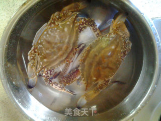 蟹子炒年糕的做法步骤：3