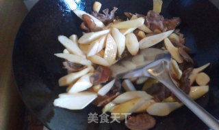 茭白肚片的做法步骤：5