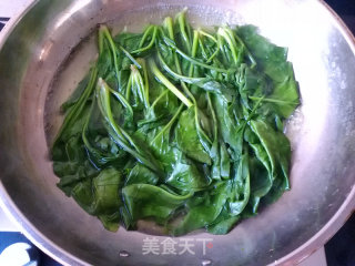 菠菜拌豆干的做法步骤：4