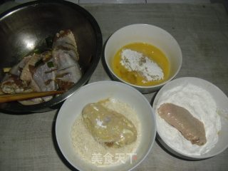 酥脆炸鸡翅的做法步骤：3