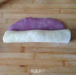 紫薯蝴蝶卷的做法步骤：10