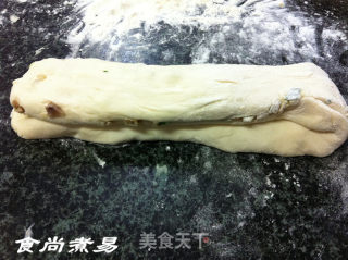 椒盐榨菜葱油饼的做法步骤：8