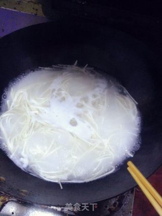 香菇肉丝面的做法步骤：9