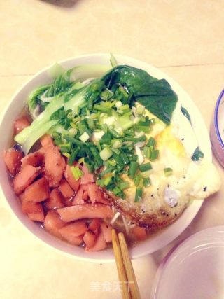 香菇肉丝面的做法步骤：12