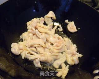 茭白鸡肉片的做法步骤：3