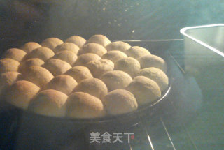 简单易做爆浆猴子面包----不用二发面包也精致的做法步骤：9