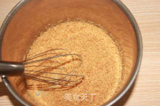 【番茄配方】万圣节疯狂派对系列——南瓜芝士蛋糕的做法步骤：3