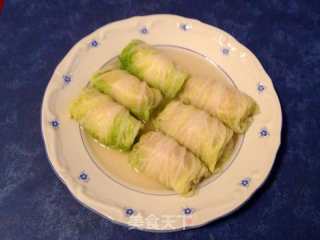 多汁健康白菜包肉的做法步骤：6