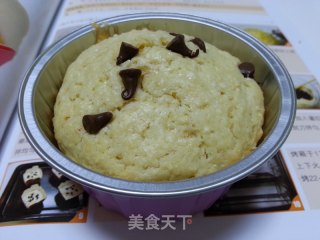 椰蓉巧克力豆蛋糕的做法步骤：10