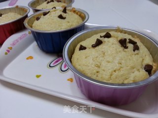 椰蓉巧克力豆蛋糕的做法步骤：11
