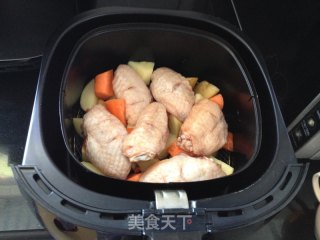 香炸薯角鸡翅的做法步骤：5