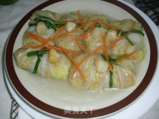 干贝蔬肉包的做法步骤：7