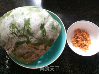 海米冬瓜【减肥瘦身实用菜圃】的做法步骤：1