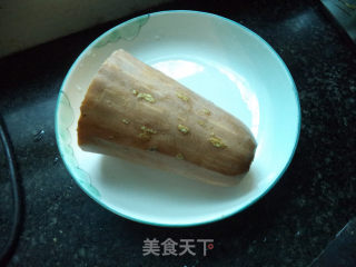 冰糖蒸南瓜的做法步骤：1