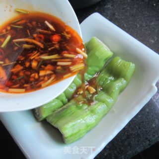 香辣烤丝瓜的做法步骤：9