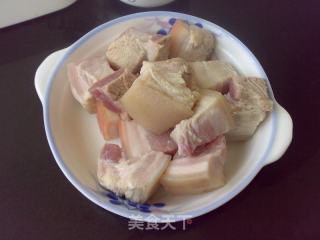 玫瑰红烧肉的做法步骤：4