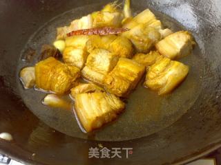 玫瑰红烧肉的做法步骤：8