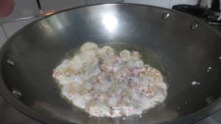 简单快手菜——清炒虾仁的做法步骤：6
