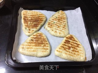 葱香椒盐烧饼的做法步骤：14