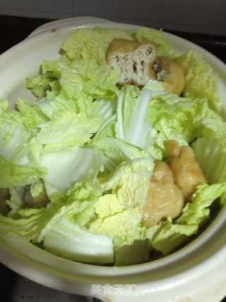 油豆腐白菜粉丝煲的做法步骤：6