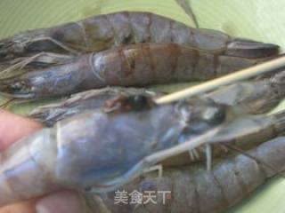 剁椒蒜蓉开背虾的做法步骤：3