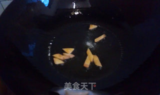葱烧肚片的做法步骤：2