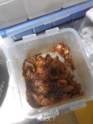 双椒豆角焖面的做法步骤：3