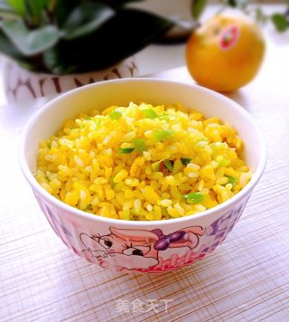 葱香弹牙蛋炒饭的做法步骤：12