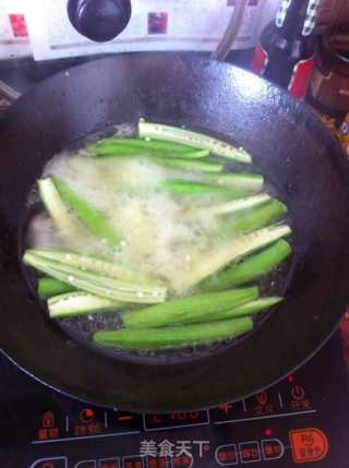 肉末秋葵的做法步骤：6