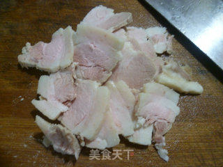 沙茶酱肉片炒莴笋的做法步骤：3