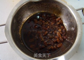 焦糖葡萄干蛋糕的做法步骤：3