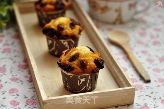 焦糖葡萄干蛋糕的做法步骤：13