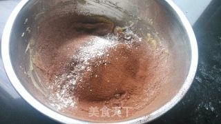 双色小棋格饼干的做法步骤：5
