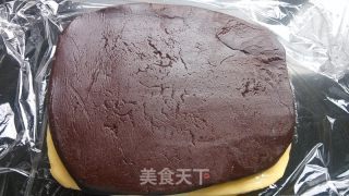 双色小棋格饼干的做法步骤：8