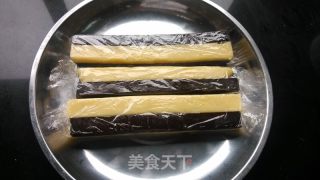 双色小棋格饼干的做法步骤：9