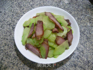 酱肉炒佛手瓜的做法步骤：13
