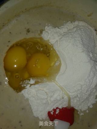 豆渣奶香煎饼的做法步骤：3