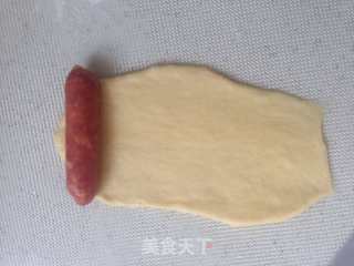 迷你肠仔包的做法步骤：6