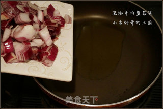 黑椒牛肉蘑菇酱的做法步骤：3